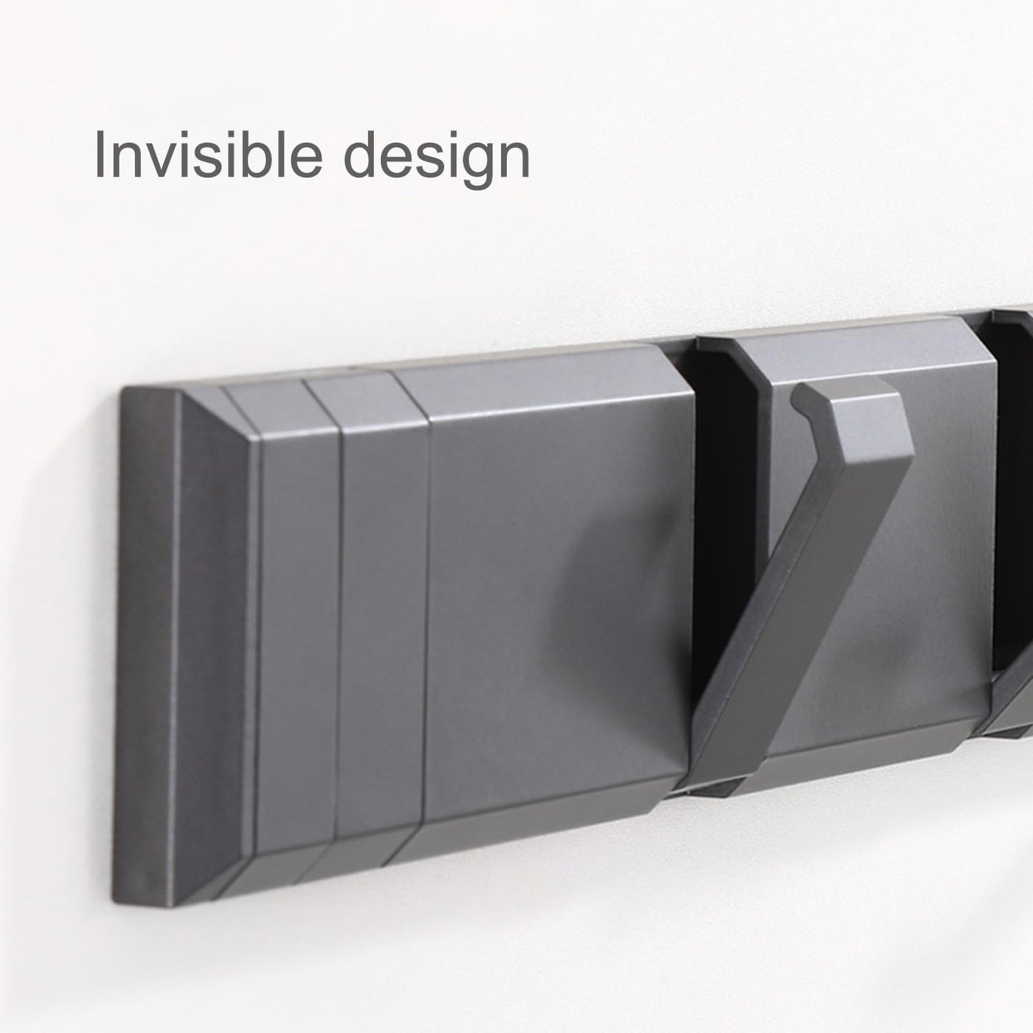 🔥2025 New Arrival👍🏻Folding Hideaway Towel Hanger Hooks Wall Mounted