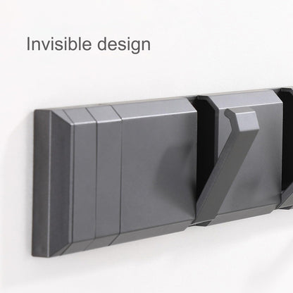 🔥2025 New Arrival👍🏻Folding Hideaway Towel Hanger Hooks Wall Mounted