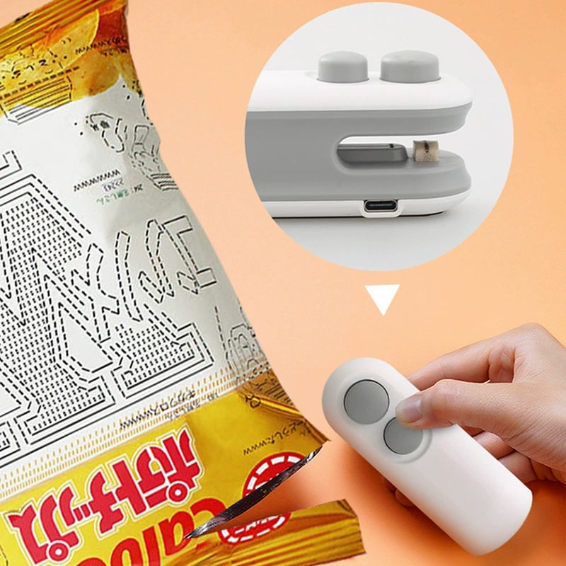 Mini Sealer Small Household Hand Pressure Sealer Portable Snack Plastic Bag Heat Sealing Machine