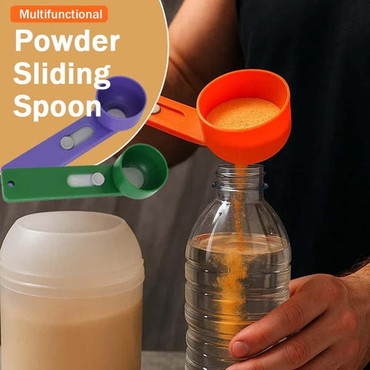 🔥 Multifunctional Powder Sliding Spoon