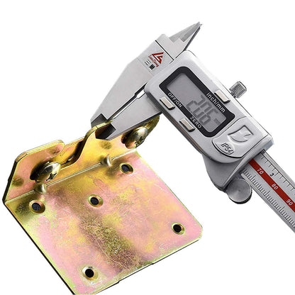 Iron color zinc plated Furniture Connection Hinge