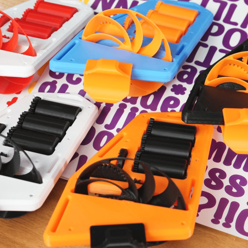 🚴‍♂️ 3D Printed Wind-Powered Rotating Road Bike Number Plate