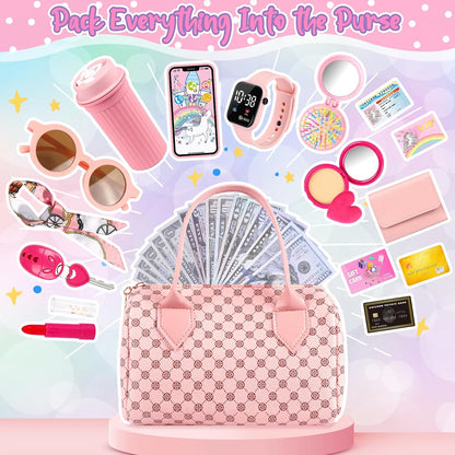🔥Play Purse for Little Girls-Simulation Girls Handbag Toy