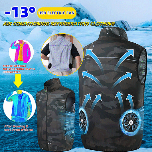 🔥Summer Hote Sale-Men's Outdoor Cooling Jacket with Fan