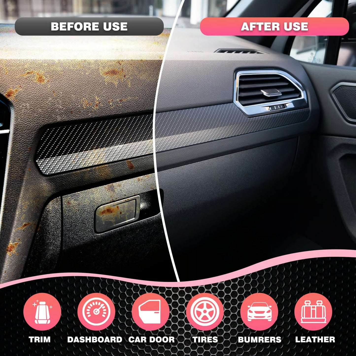 🎁🔥-Car Interior Detailer, One Step Detailer Spray