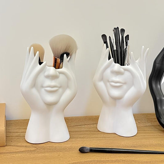 Creative hand-shaped makeup brush holder  flower stand🎁Buy 2 Free Shipping