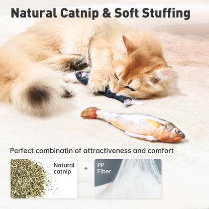 Realistic Flopping Fish Cat Toys