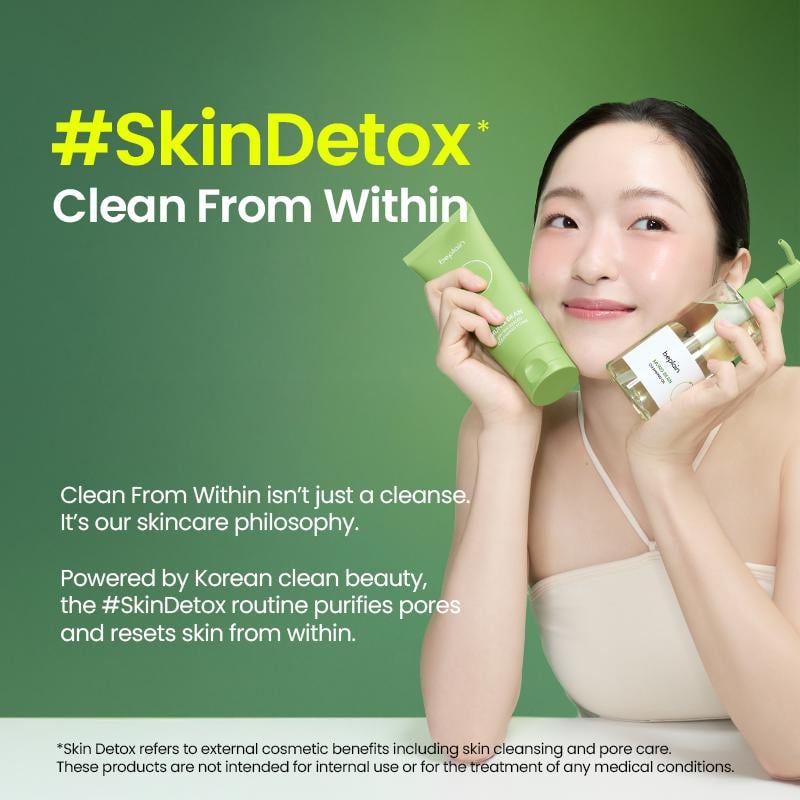 Mung Bean Double Cleansing Skin Detox Duo(Oil & Foam)