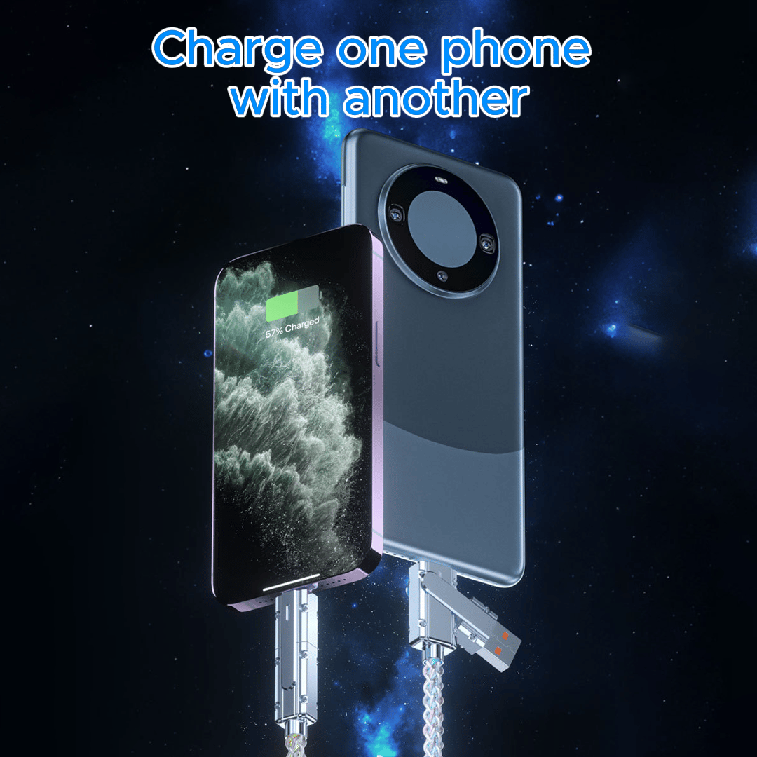 Hot Sale 49% OFF⚡4-in-1 Fast Charging Cable with RGB Glow