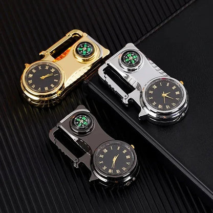 🔥4-in-1 Windproof Watch Lighter