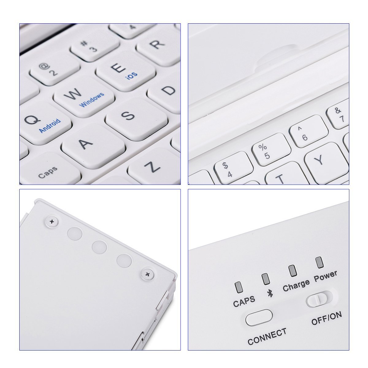 Portable Bluetooth Keyboard with Stand