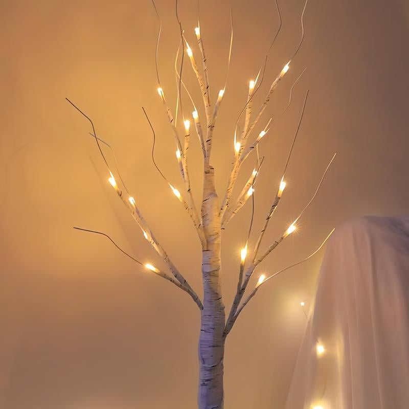 Birch Tree With LED Lights