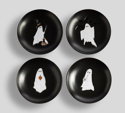 Scary Squad Appetizer Plates (4-Piece Set)